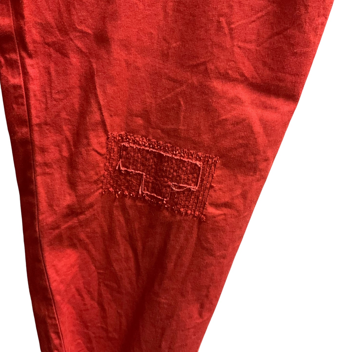 Pants Cropped By Loft In Red, Size: 8