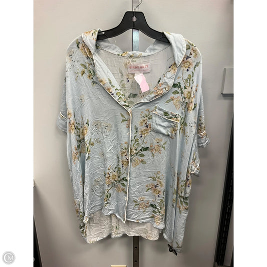 Pajamas 2pc By Clothes Mentor In Floral Print, Size: 1x