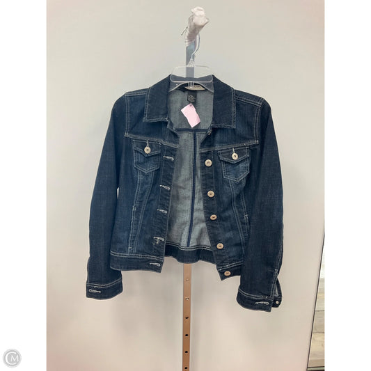 Jacket Denim By Baccini In Blue Denim, Size: S