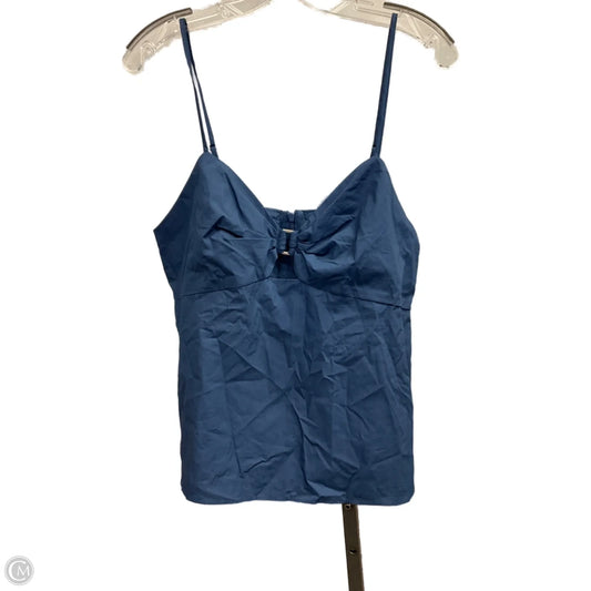 Top Sleeveless By Banana Republic In Blue, Size: 12