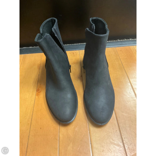 Boots Ankle Heels By Ecco In Black, Size: 8