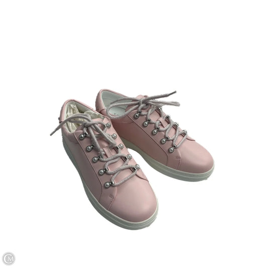 Shoes Luxury Designer By Jimmy Choo In Pink, Size: 9