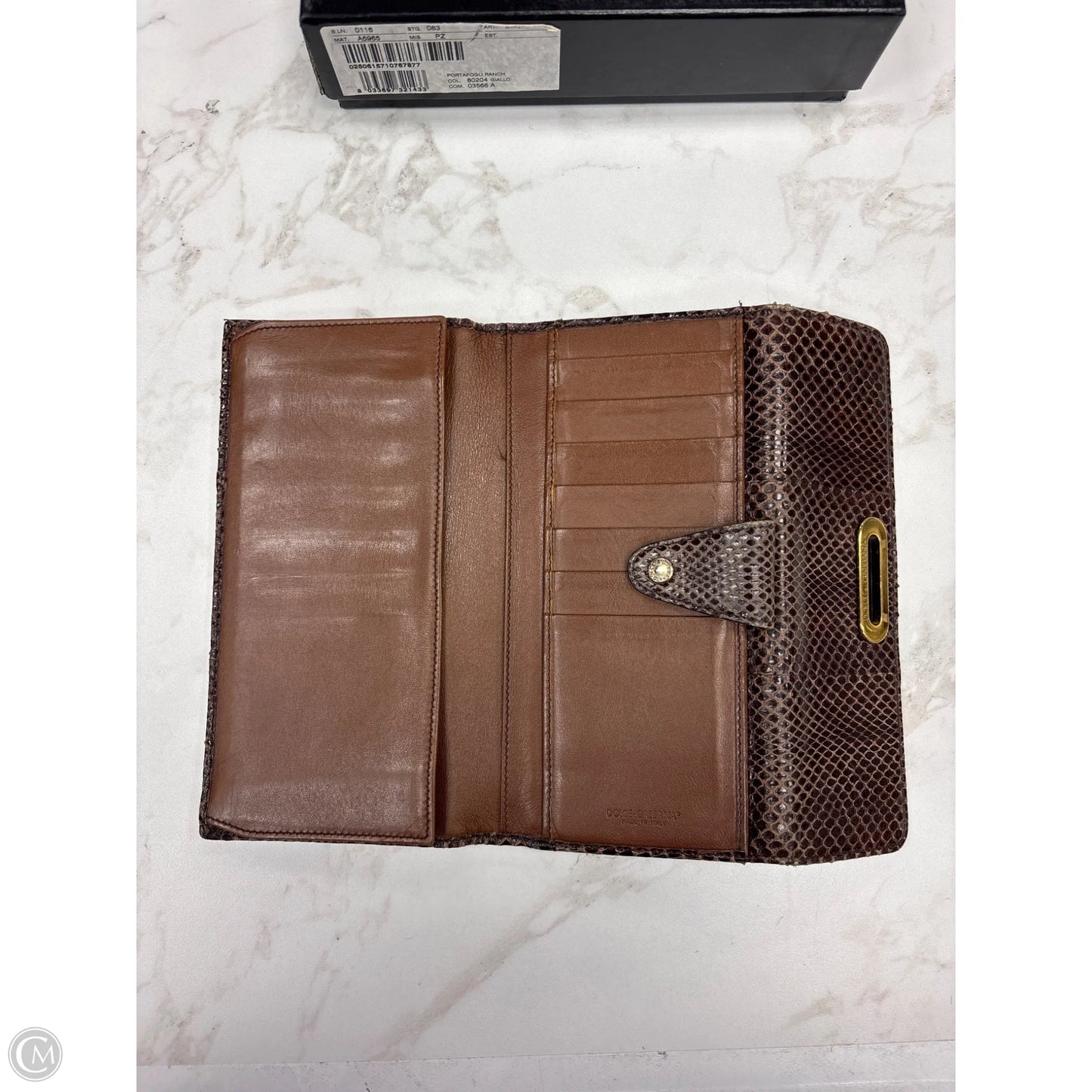 Wallet Luxury Designer By Dolce And Gabbana, Size: Large