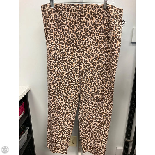 Pants Other By Ann Taylor In Animal Print, Size: 16