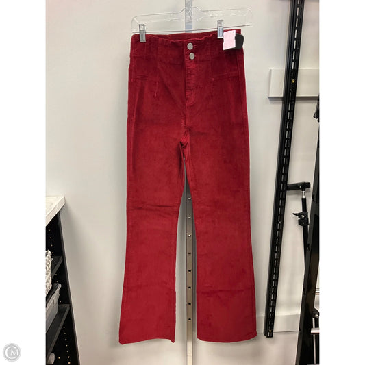 Pants Corduroy By Avec Les Filles In Red, Size: 2