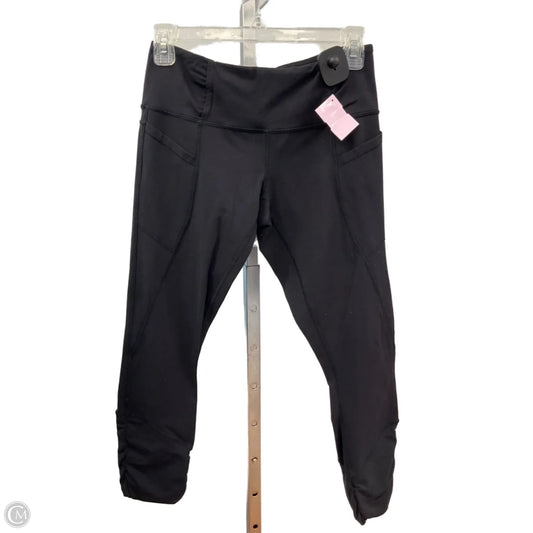 Athletic Leggings Capris By Lululemon In Black, Size: 6