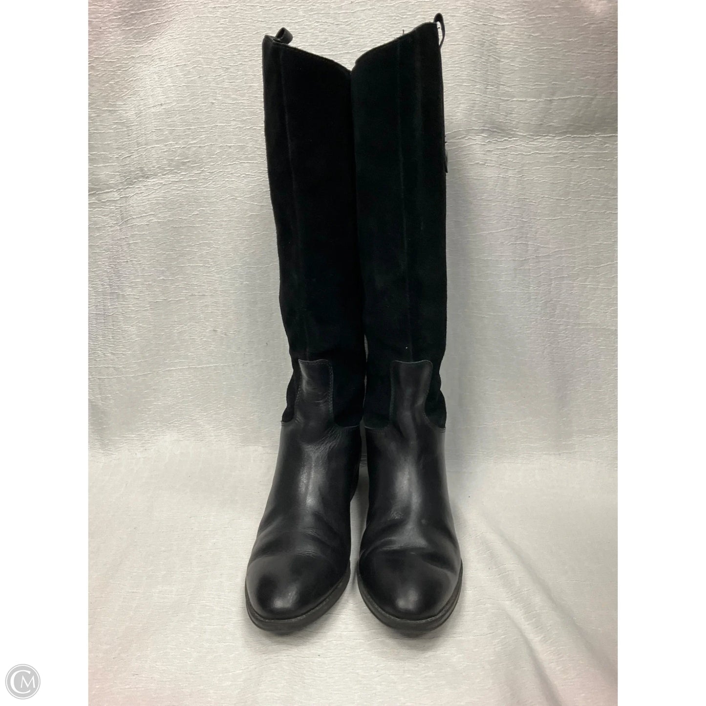 Boots Knee Flats By Sam Edelman In Black, Size: 7.5