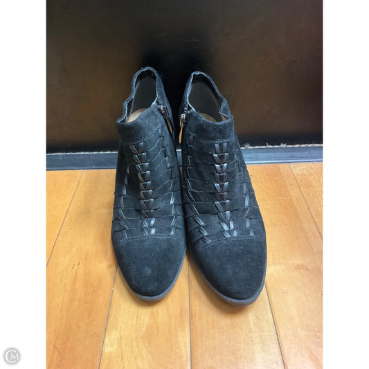 Boots Ankle Heels By Franco Sarto In Black, Size: 7
