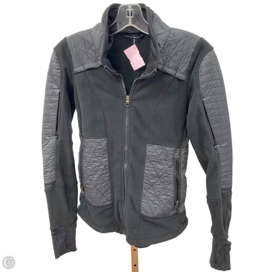 Athletic Jacket By Lululemon In Black, Size: 2