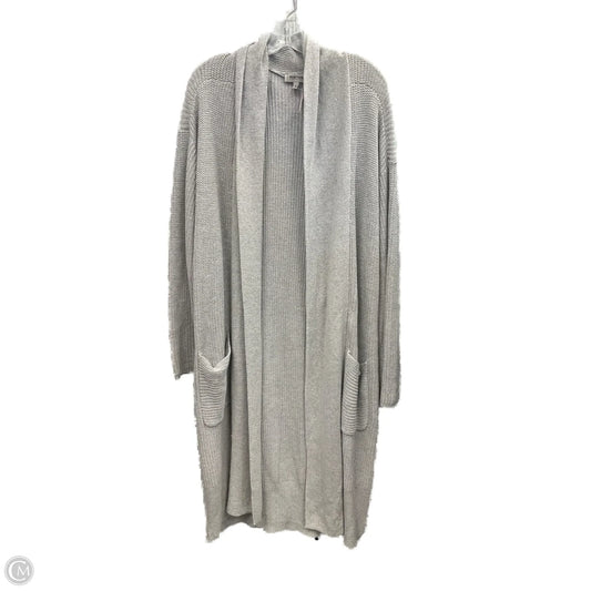 Sweater Cardigan By Kenneth Cole Reaction In Grey, Size: Xl