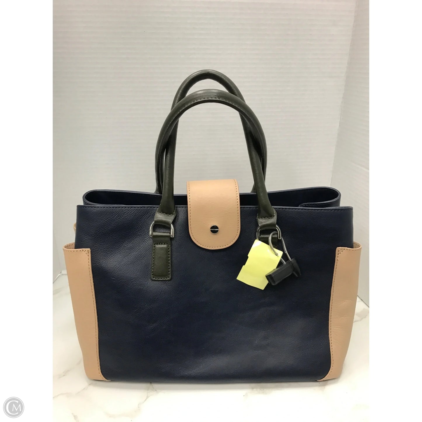 Handbag Leather By Talbots, Size: Medium