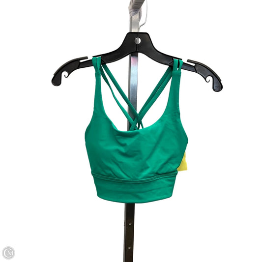 Athletic Bra By Lululemon In Green, Size: 6