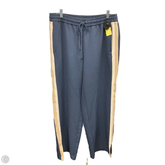 Pants Wide Leg By Nine West In Blue, Size: L