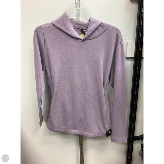 Sweatshirt Hoodie By Platinum In Purple, Size: Xs