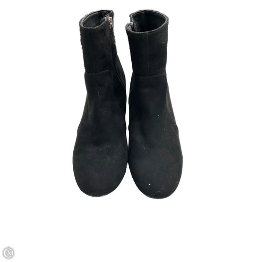 Boots Ankle Heels By Rouge In Black, Size: 6