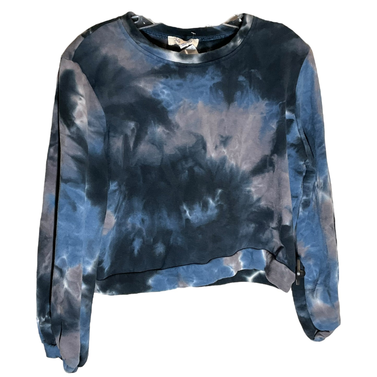 Top Long Sleeve By She + Sky In Blue, Size: L