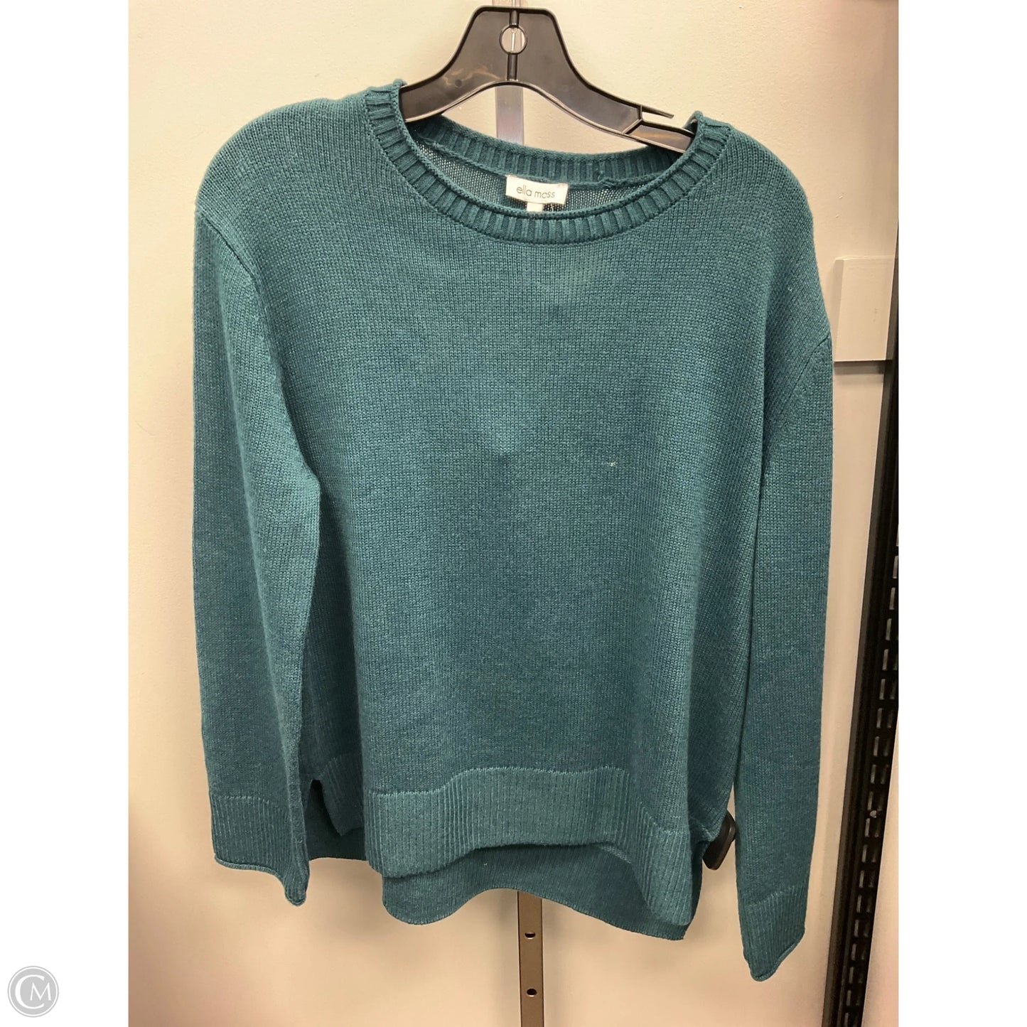 Sweater By Ella Moss In Teal, Size: S