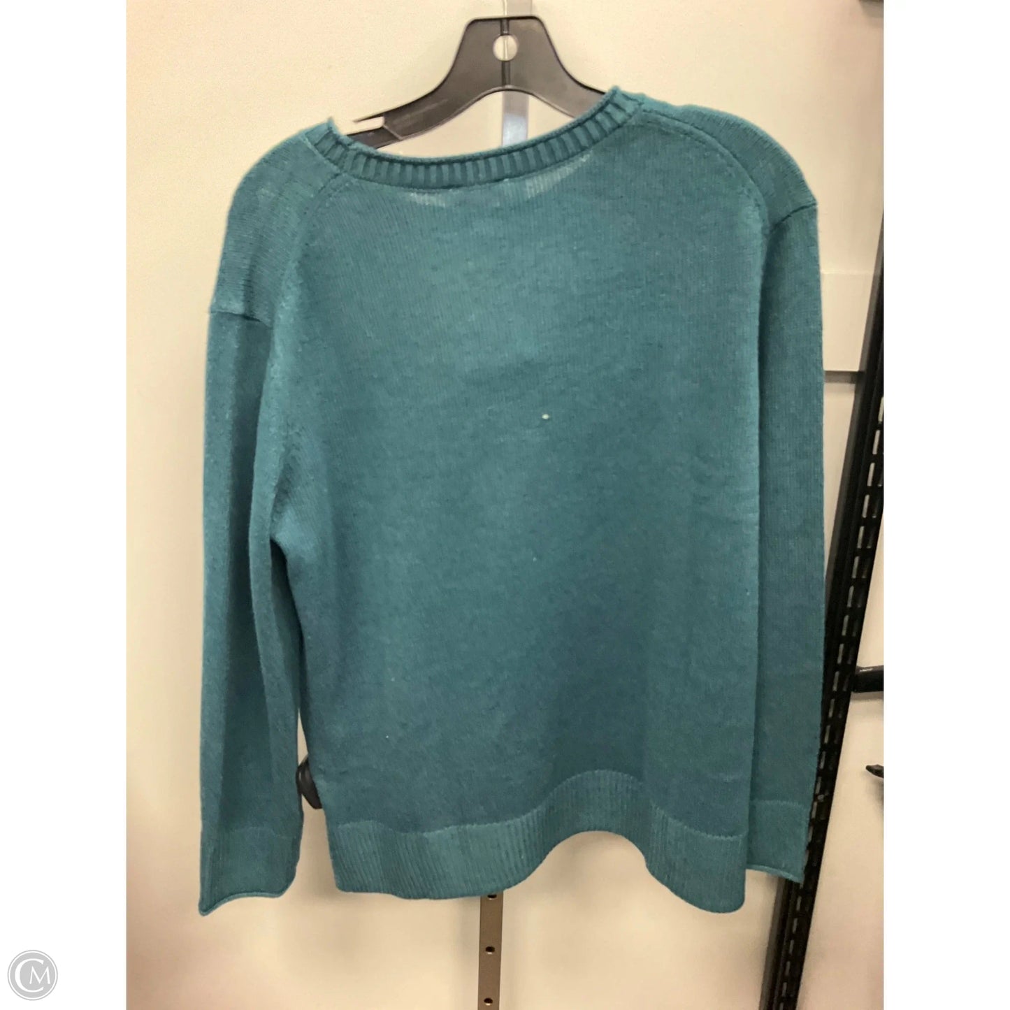 Sweater By Ella Moss In Teal, Size: S
