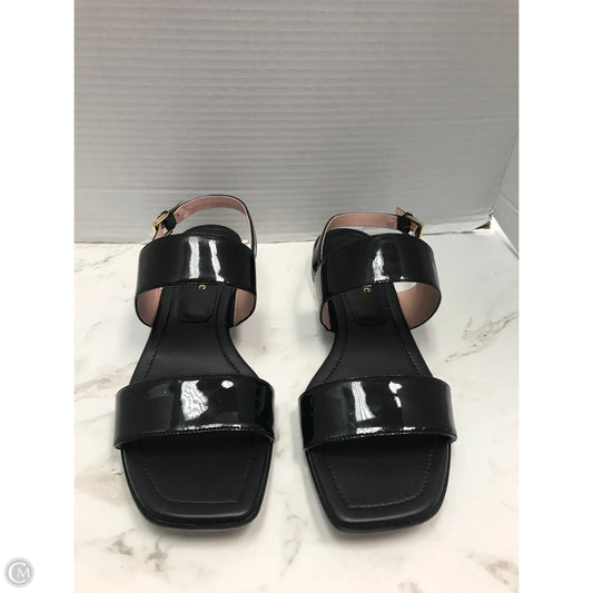 Sandals Designer By Kate Spade In Black, Size: 9.5