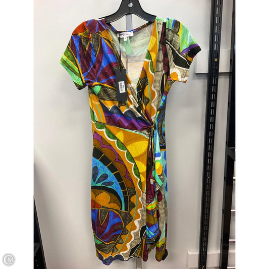 Dress Casual Midi By Clothes Mentor In Multi-colored, Size: M