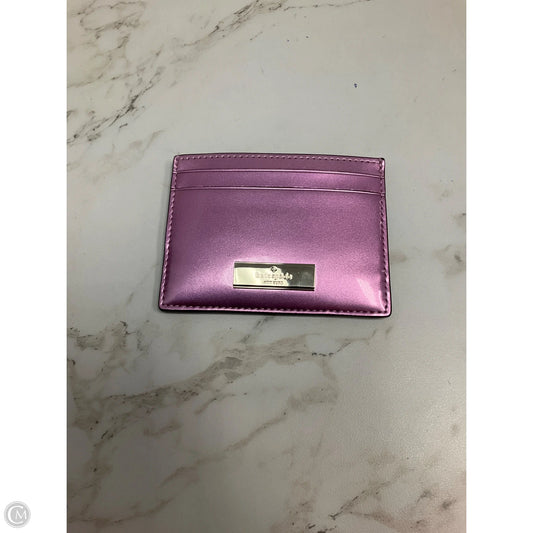 Id/card Holder Designer By Kate Spade, Size: Small