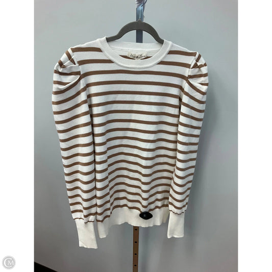 Sweater By Clothes Mentor In Beige, Size: L