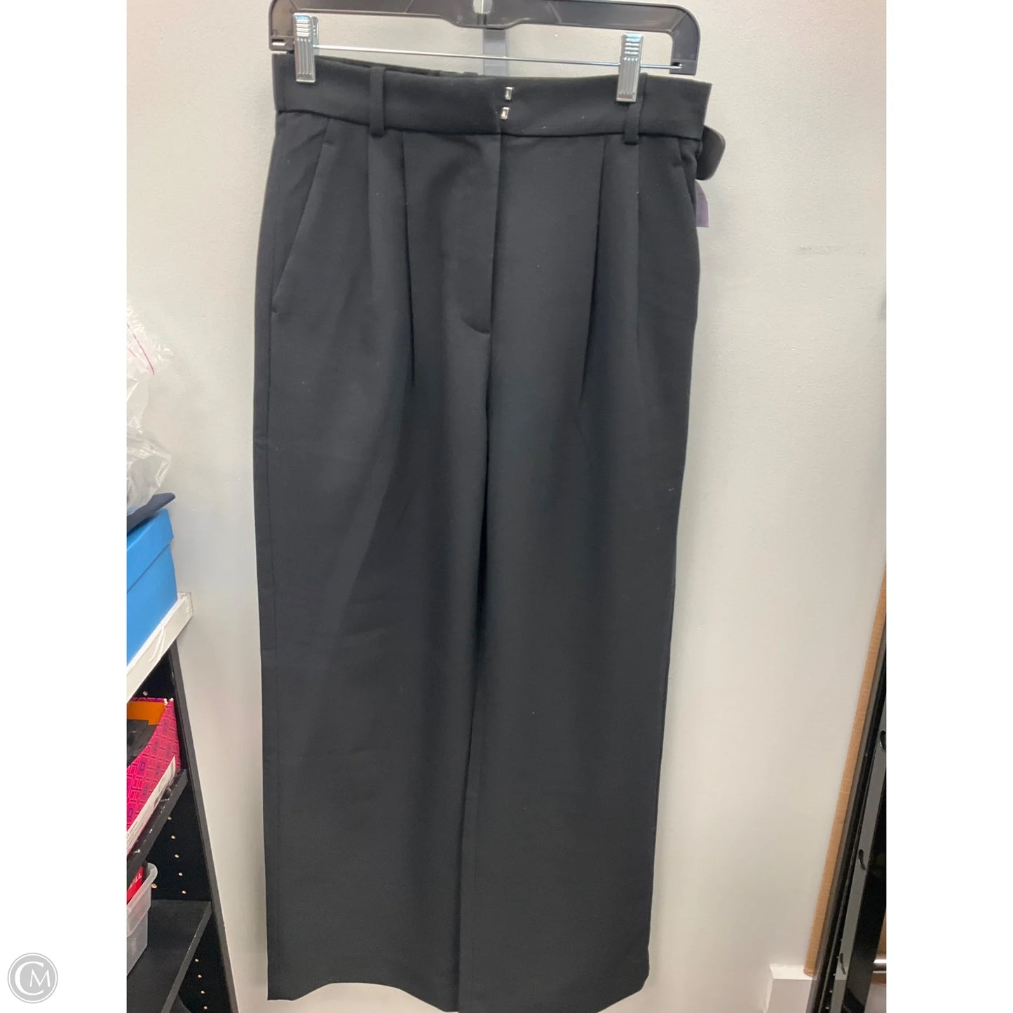 Pants Wide Leg By Abercrombie And Fitch In Black, Size: 4