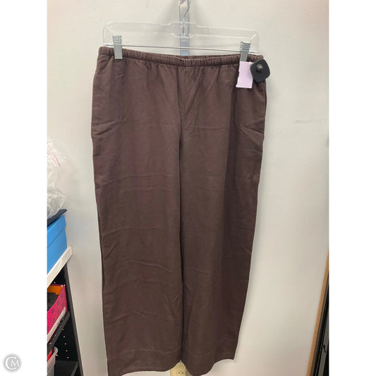 Pants Wide Leg By Gap In Brown, Size: Xs