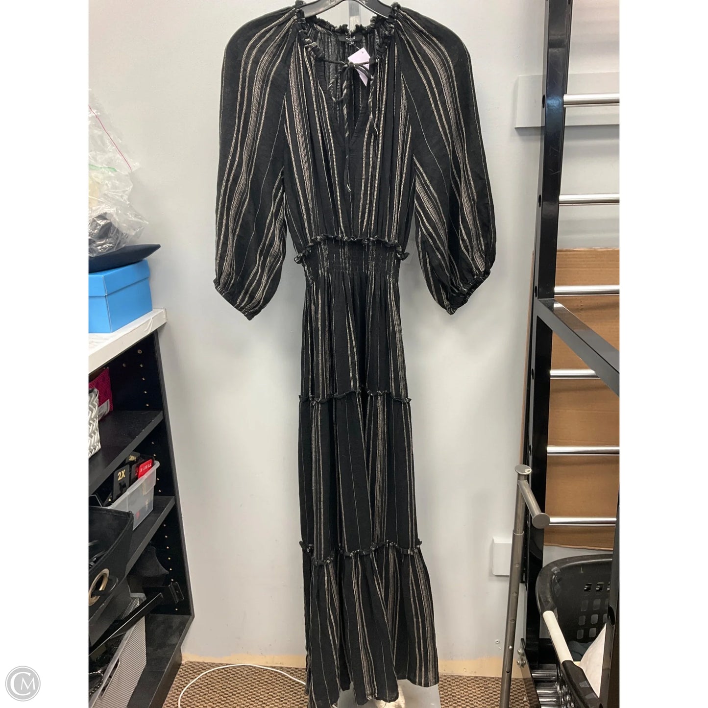 Dress Casual Maxi By Rails In Black, Size: Xs