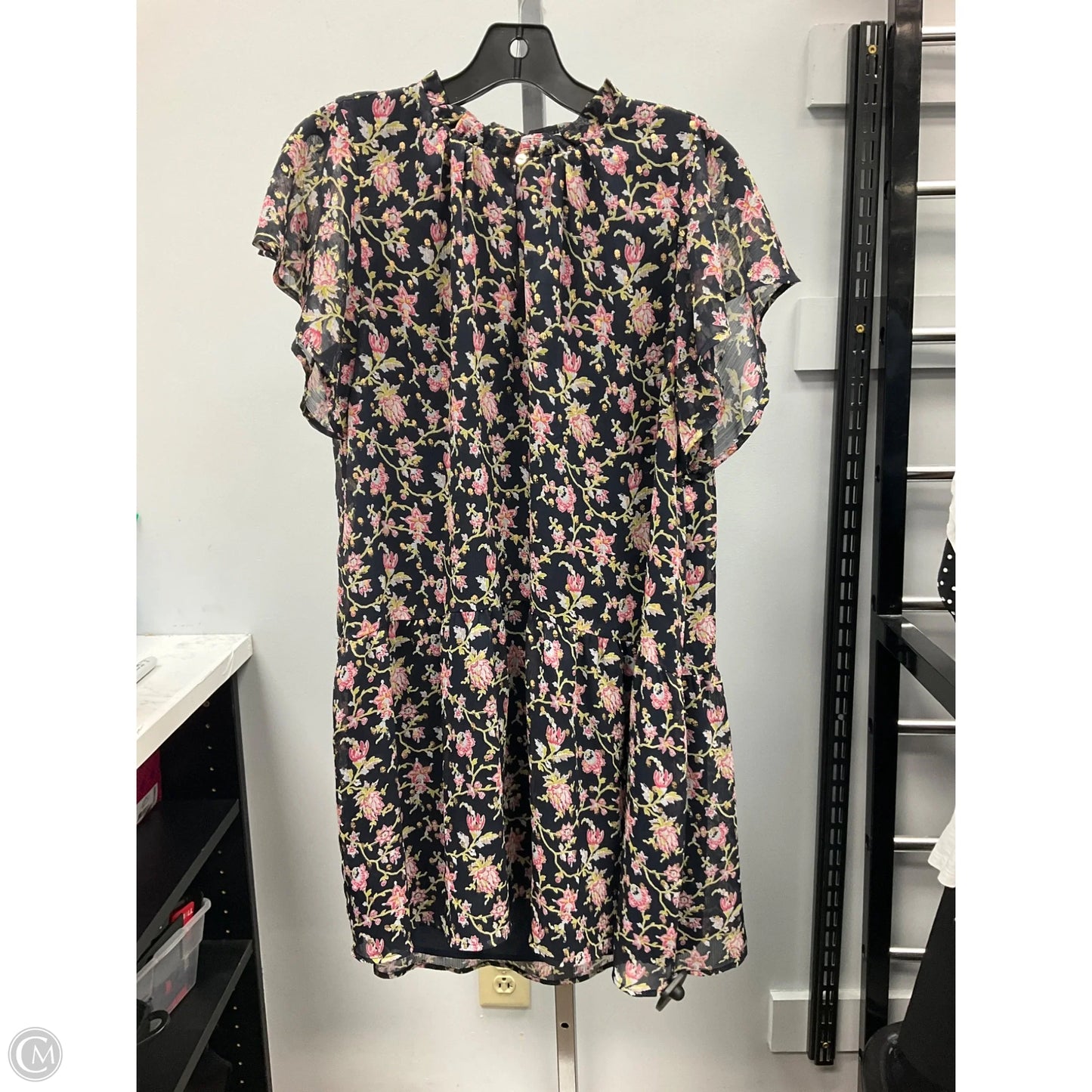 Dress Casual Short By Loft In Navy, Size: Mp
