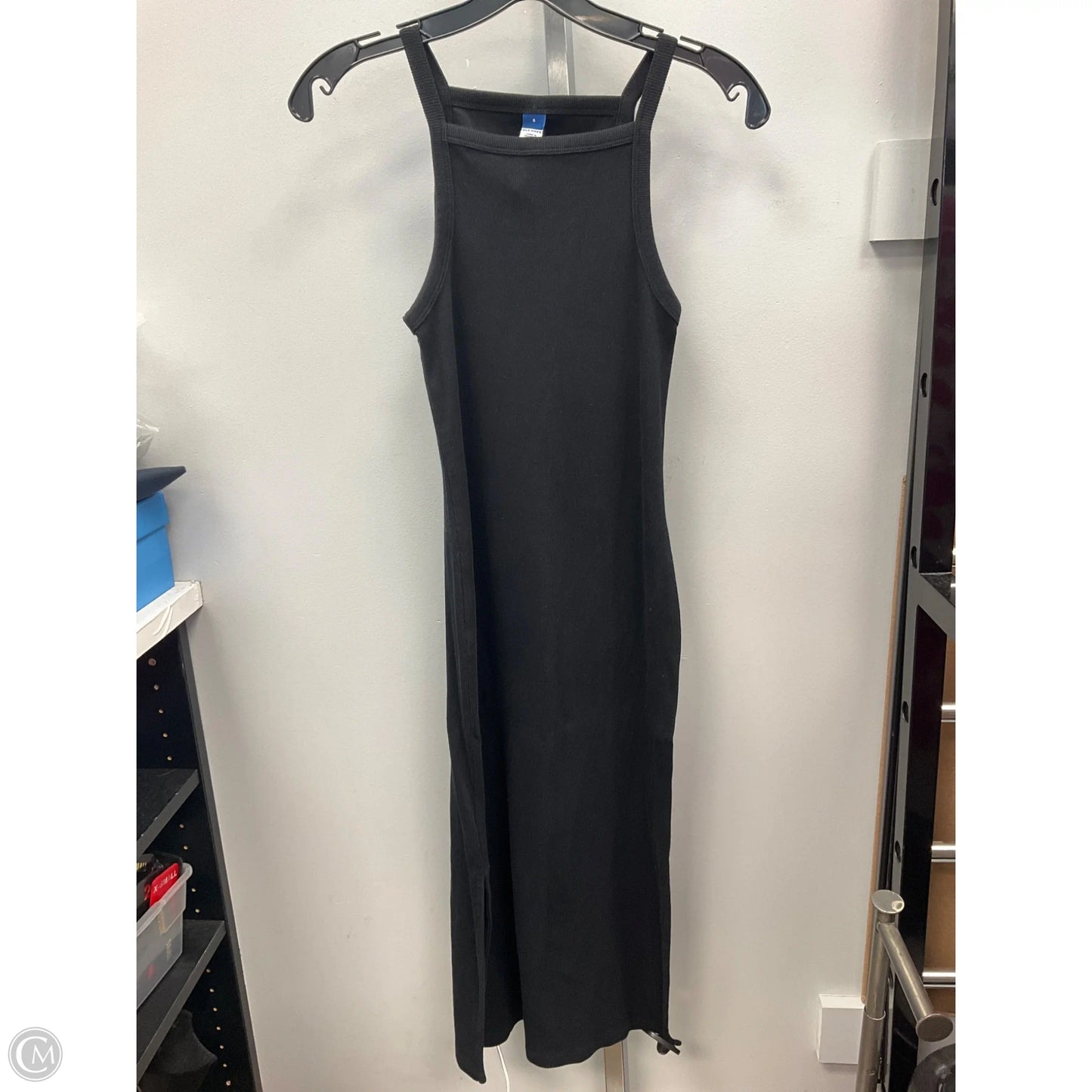 Dress Casual Midi By Old Navy In Black, Size: S