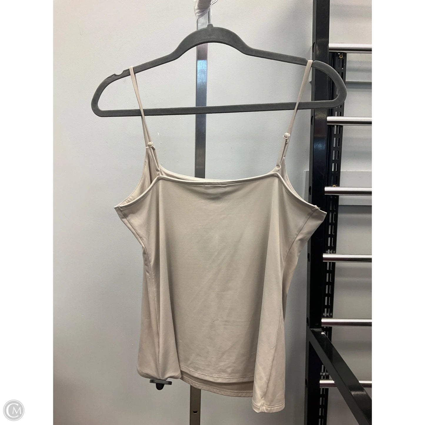 Top Sleeveless Basic By Express In Beige, Size: L