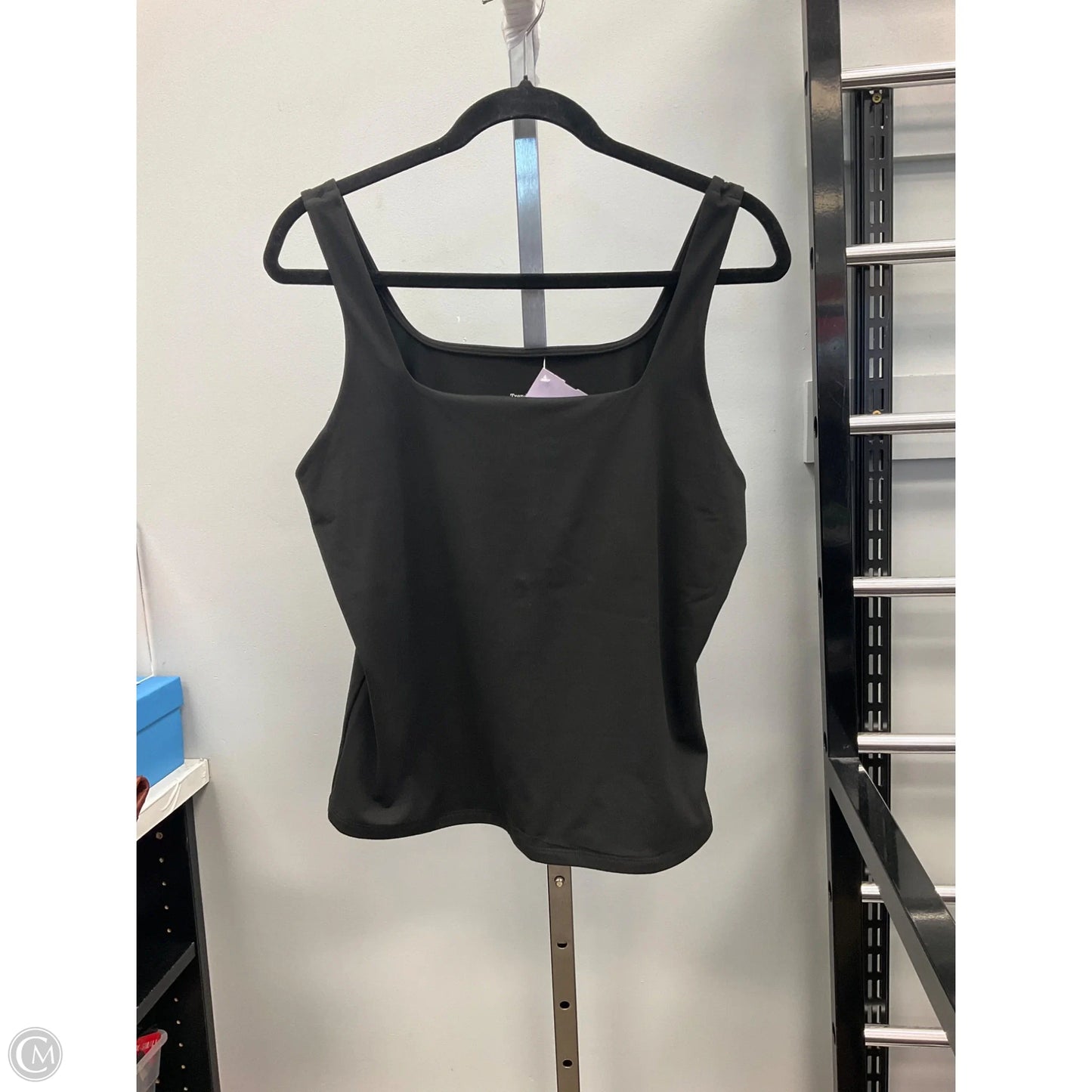 Top Sleeveless Basic By Trendy Queen In Black, Size: Xl