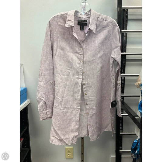 Dress Casual Short By Tahari In Purple, Size: M
