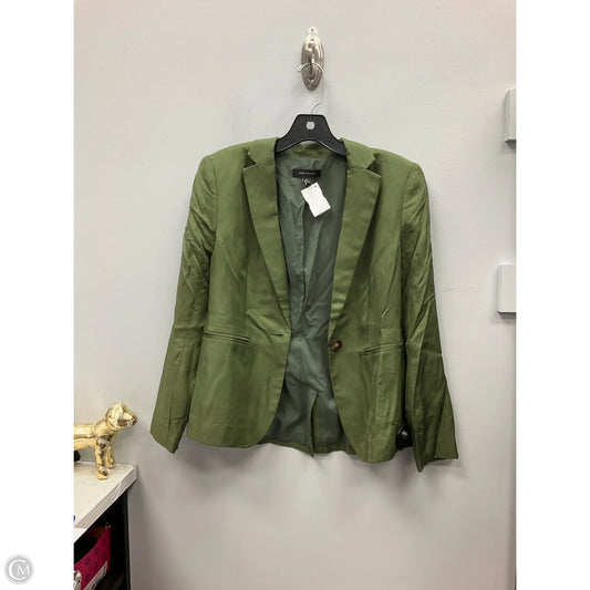 Blazer By Ann Taylor In Green, Size: 0p