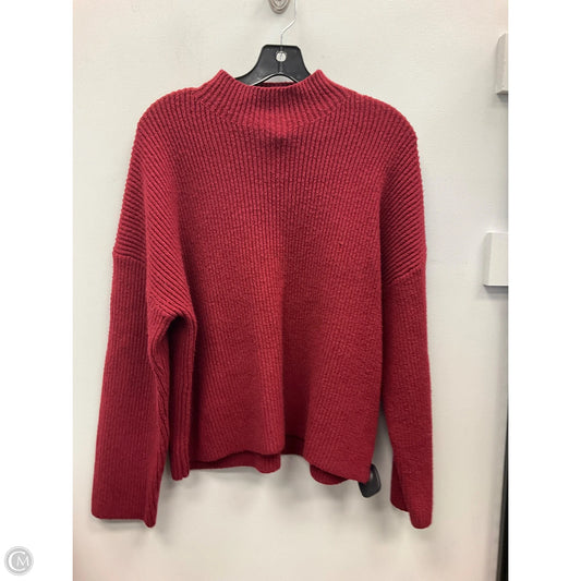Sweater By Abercrombie And Fitch In Red, Size: M