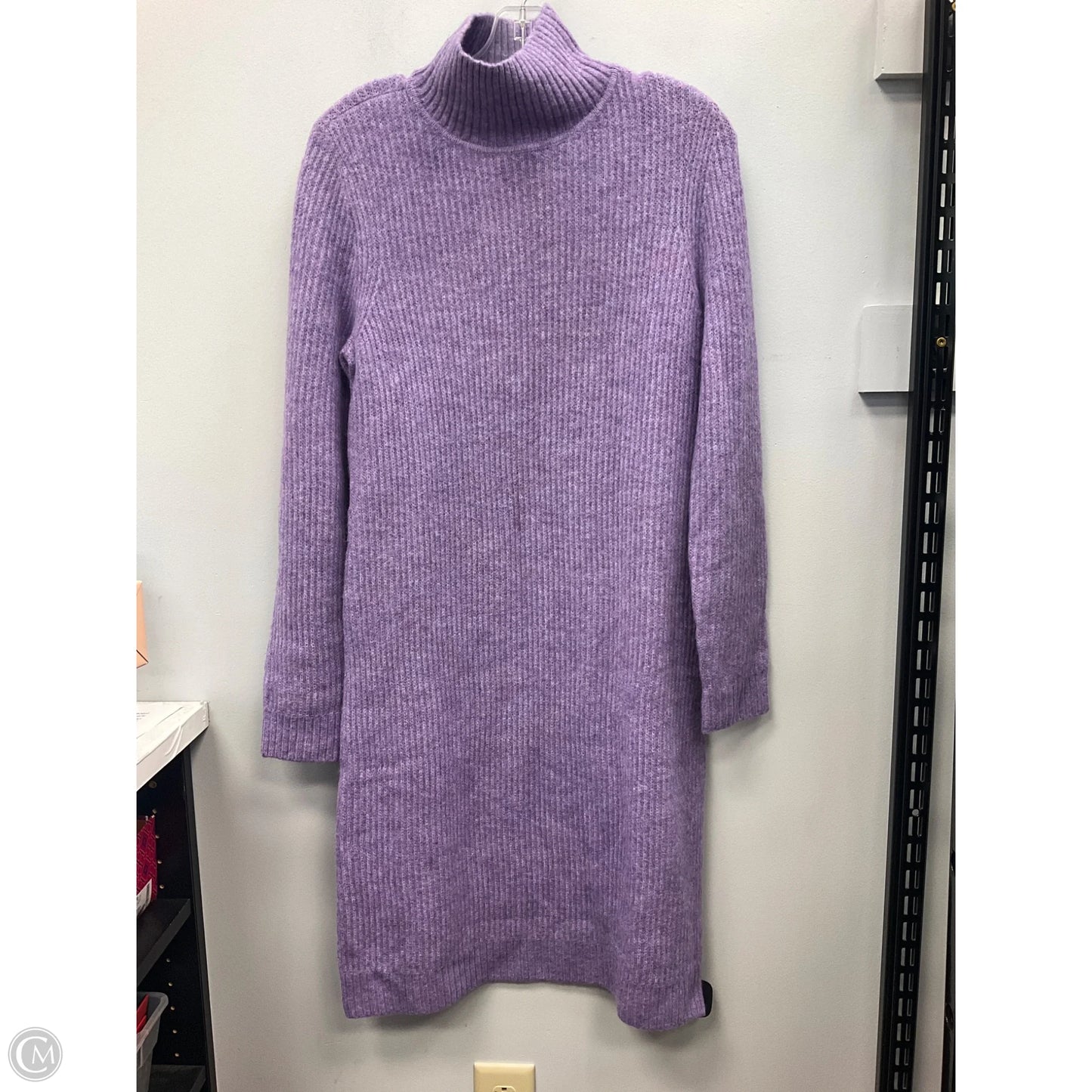 Dress Sweater By Talbots In Purple, Size: M