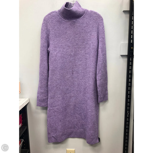 Dress Sweater By Talbots In Purple, Size: M