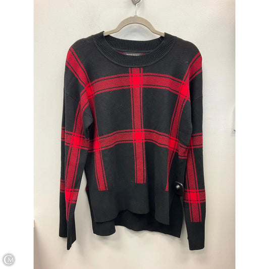 Sweater By Banana Republic In Black & Red, Size: S
