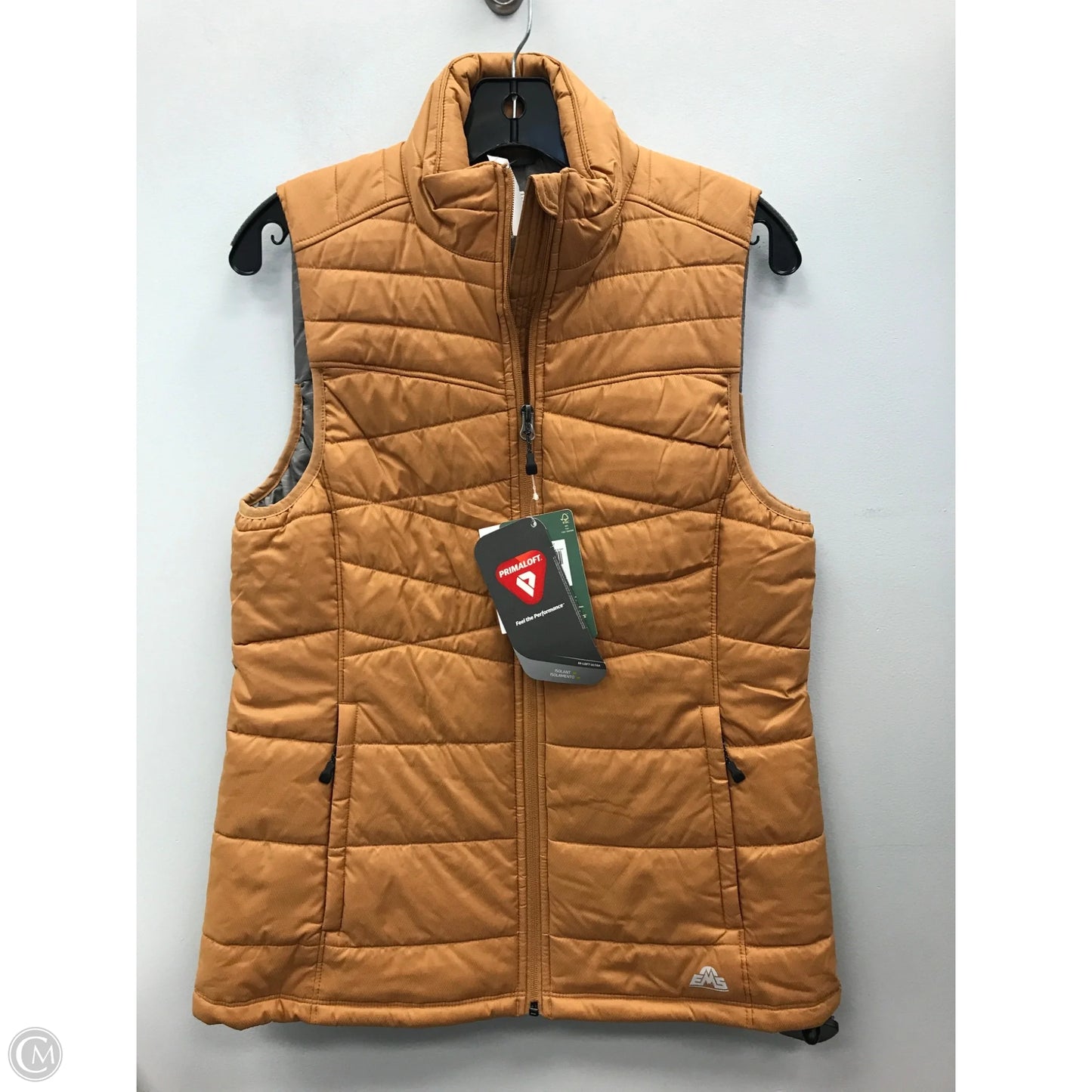 Vest Puffer & Quilted By Clothes Mentor In Orange, Size: S