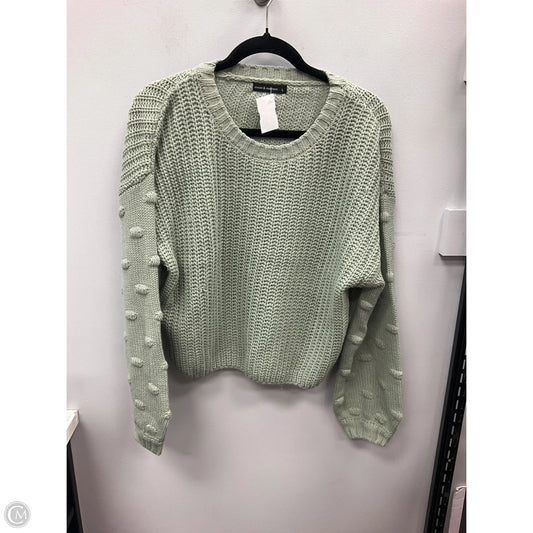 Sweater By Moon And Madison In Green, Size: L