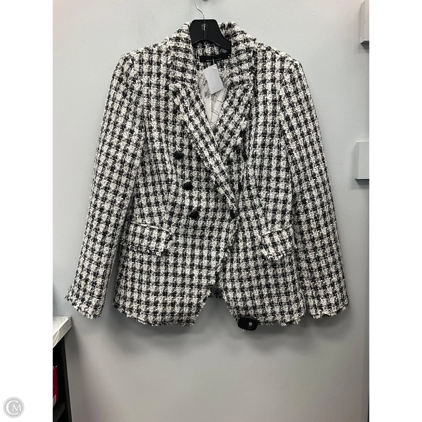 Blazer By White House Black Market In Black & White, Size: 6