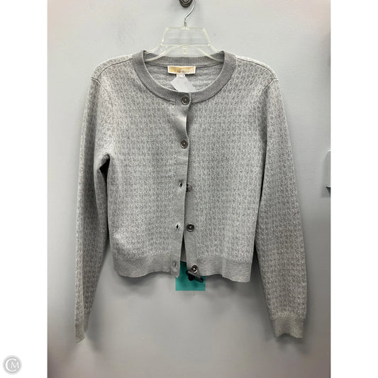 Cardigan By Michael By Michael Kors In Grey, Size: M