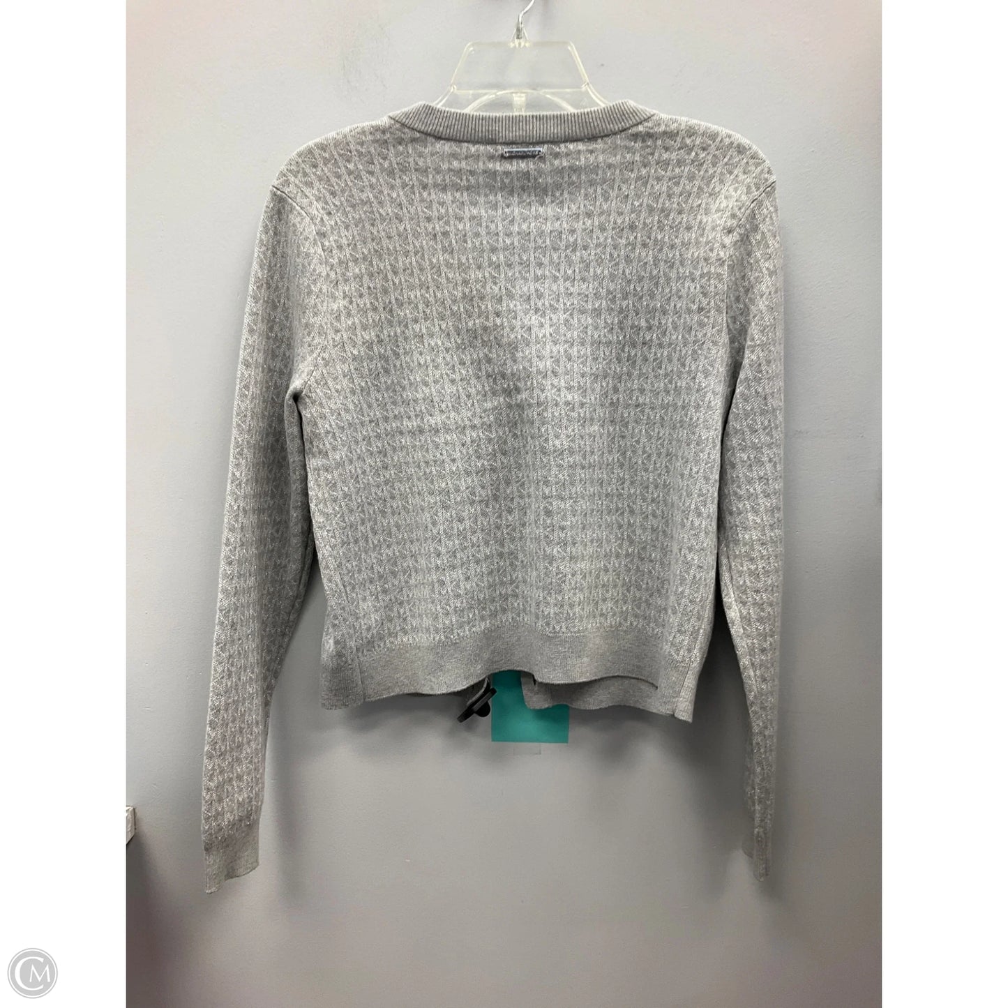 Cardigan By Michael By Michael Kors In Grey, Size: M