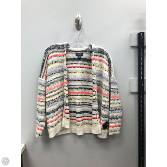 Sweater Cardigan By Maeve In Striped Pattern, Size: Xs