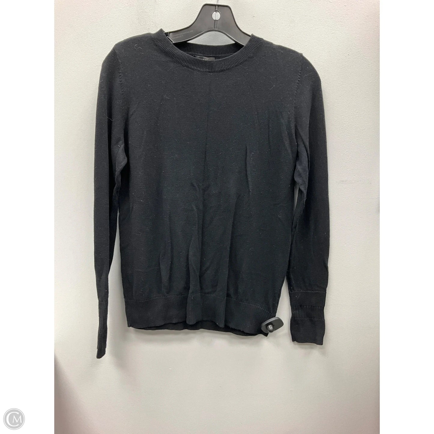 Top Long Sleeve By Halogen In Black, Size: S