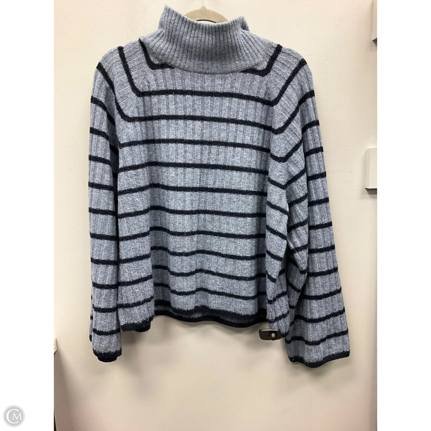 Sweater By 1.state In Blue, Size: Xl