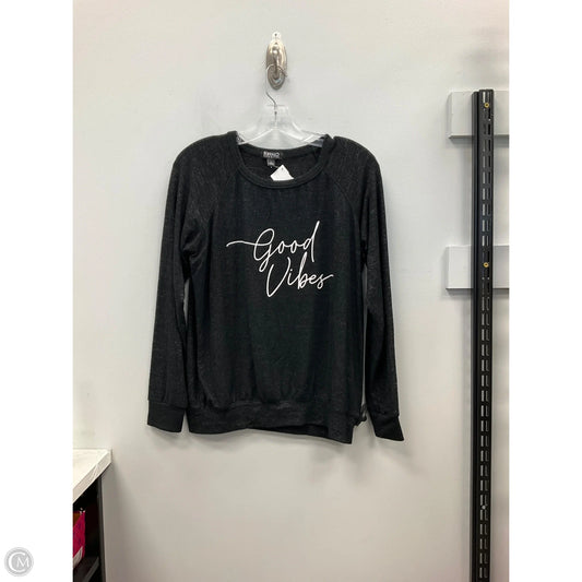 Top Long Sleeve By Buffalo David Bitton In Black, Size: S