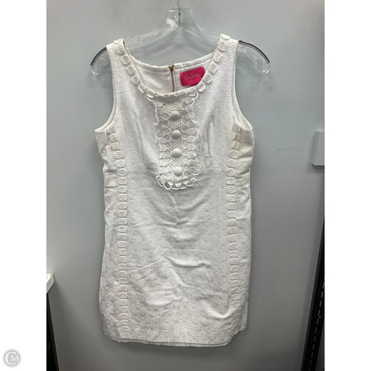 Dress Designer By Lilly Pulitzer In White, Size: 6