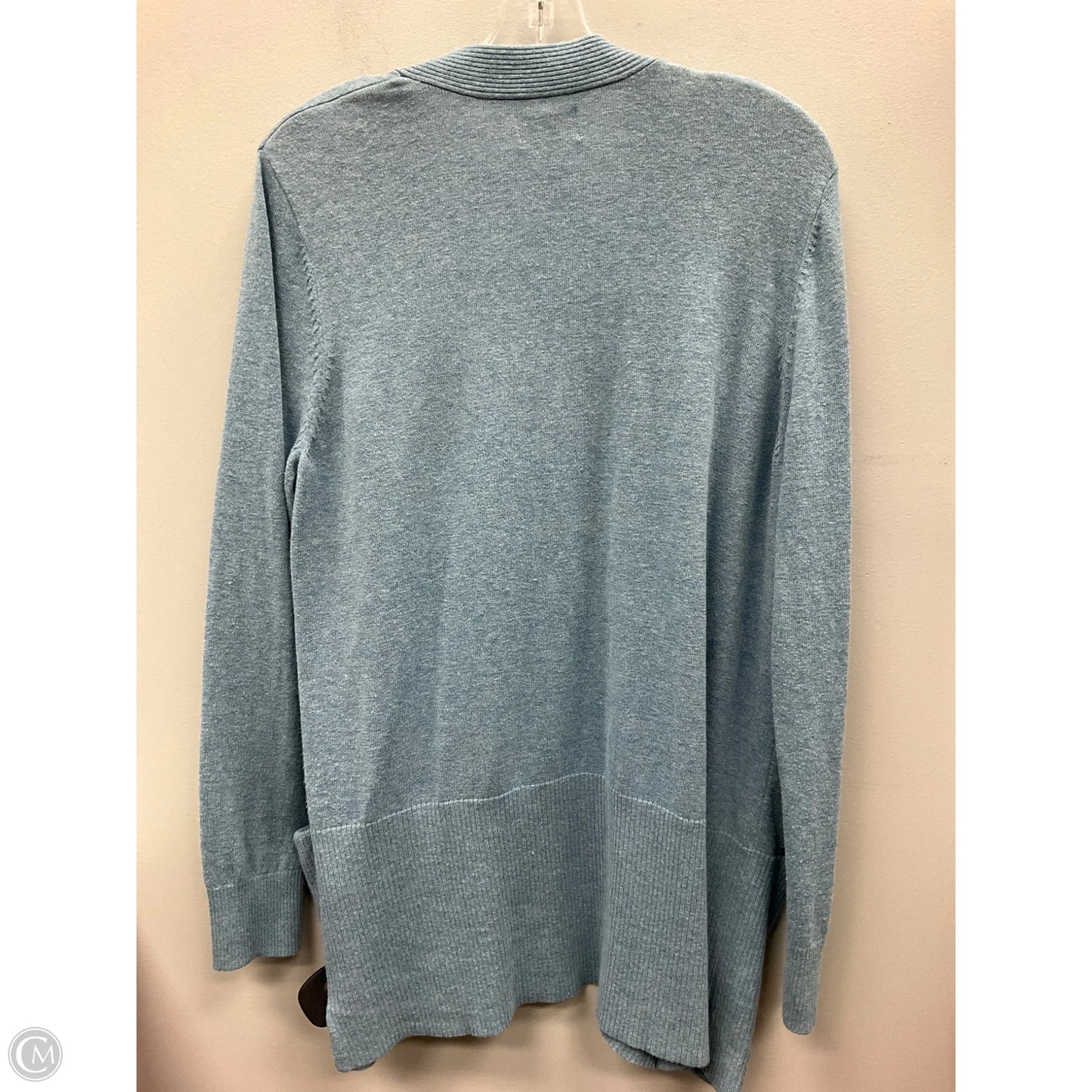 Cardigan By Croft And Barrow In Blue, Size: L